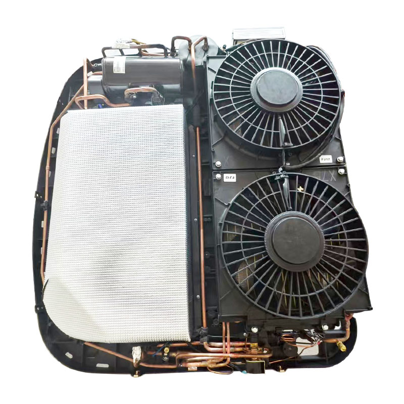 Unidad de aire acondicionado de RV 13500BTU con componentes de cobre con unidad de CA combinada y fría y calentador